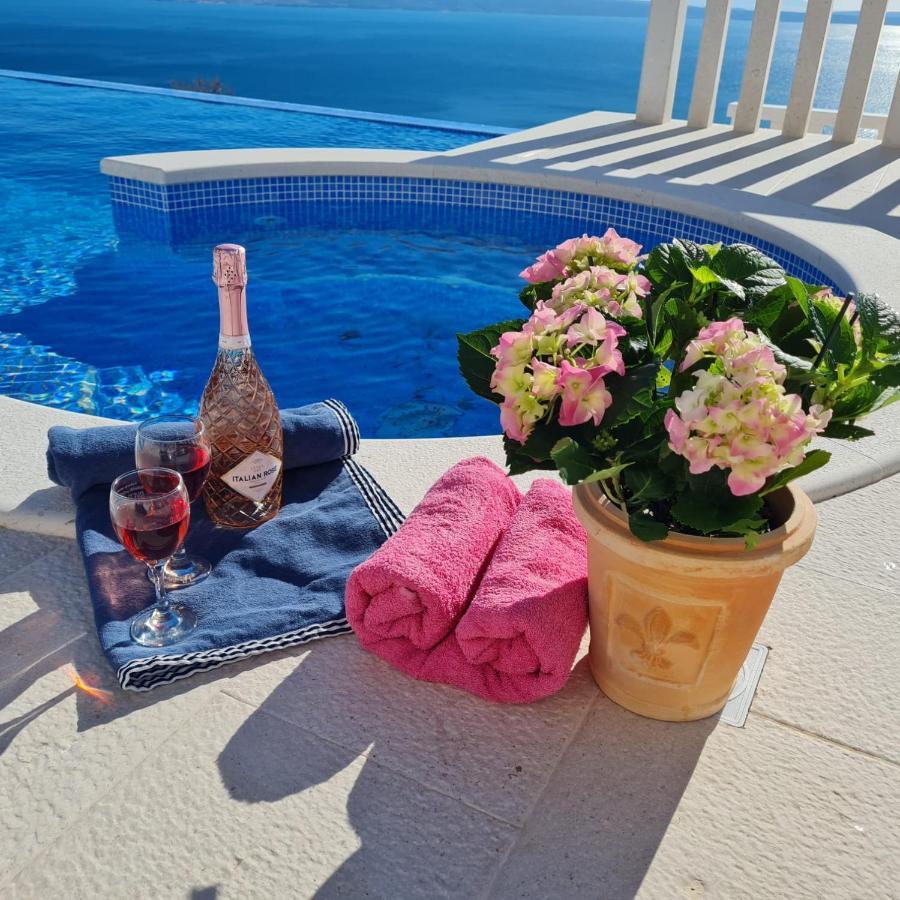 Sea View Luxury Apart Hotel Villa Conte With Swiming Pool And Romantic Spa ポドストラナ エクステリア 写真