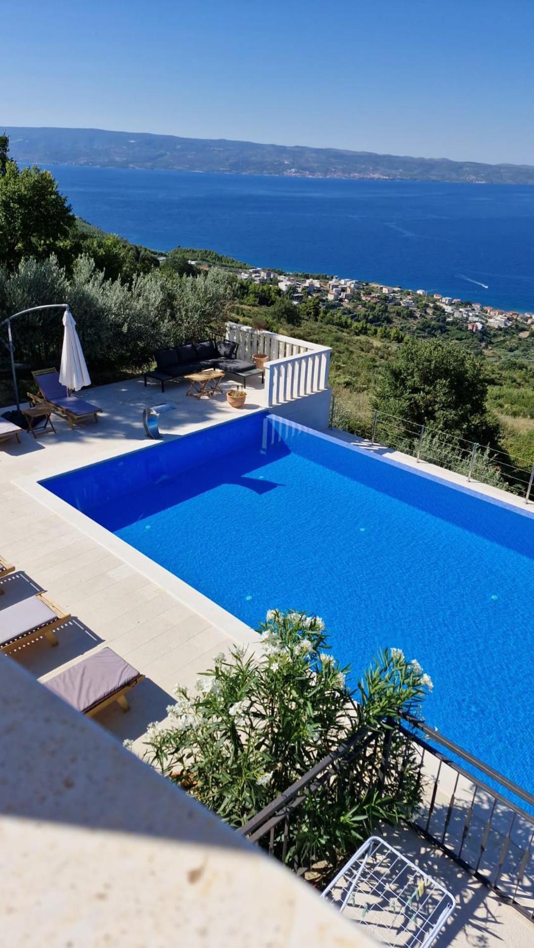 Sea View Luxury Apart Hotel Villa Conte With Swiming Pool And Romantic Spa ポドストラナ エクステリア 写真