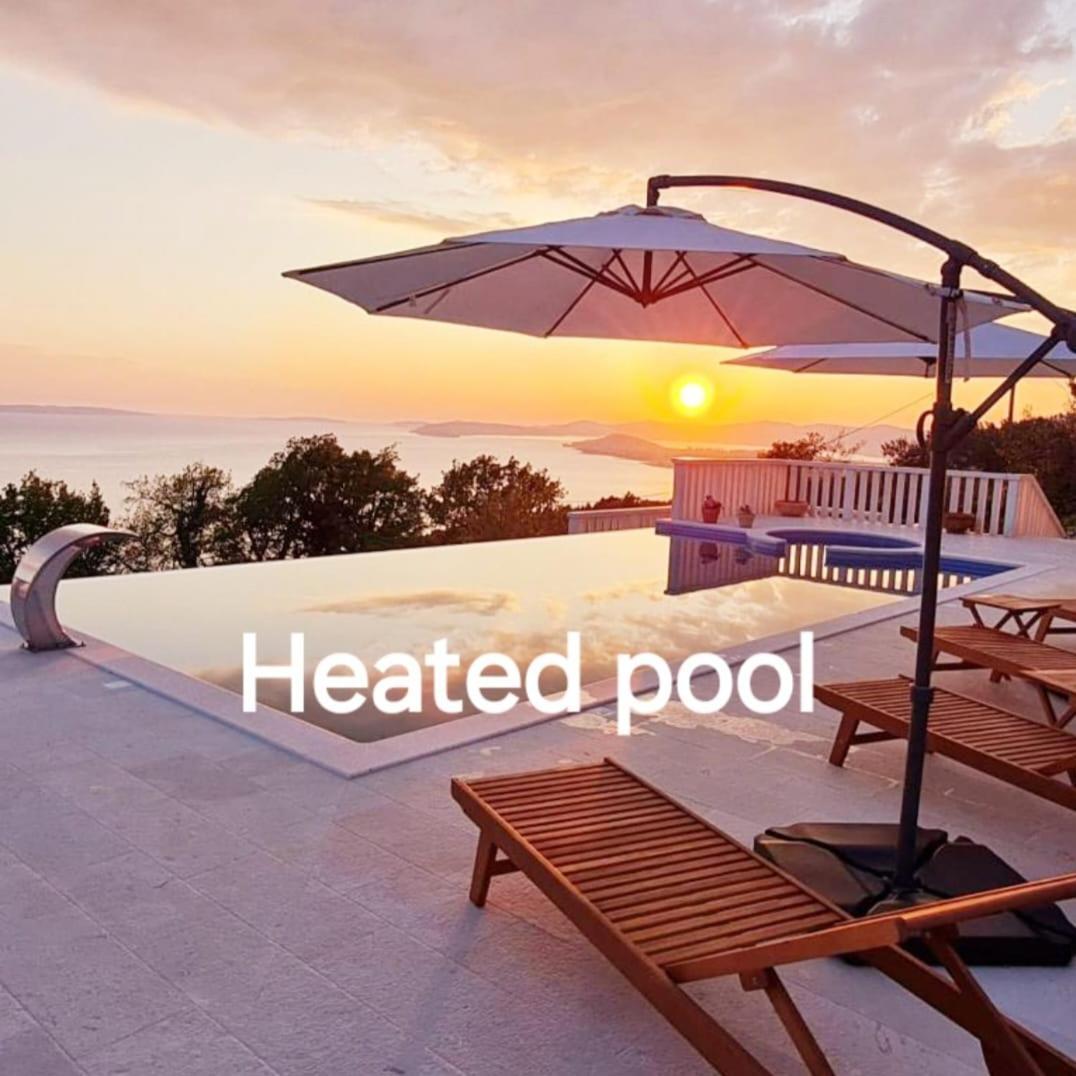 Sea View Luxury Apart Hotel Villa Conte With Swiming Pool And Romantic Spa ポドストラナ エクステリア 写真
